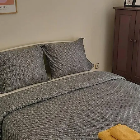 Spacious Homy 2bedroom Apt /4p 公寓 塞萨洛尼基